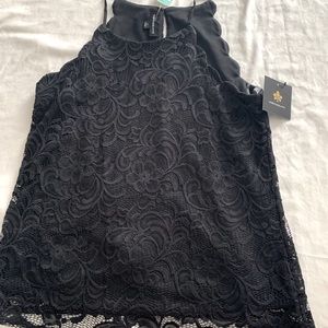 NWT Fortune & Ivy lace top